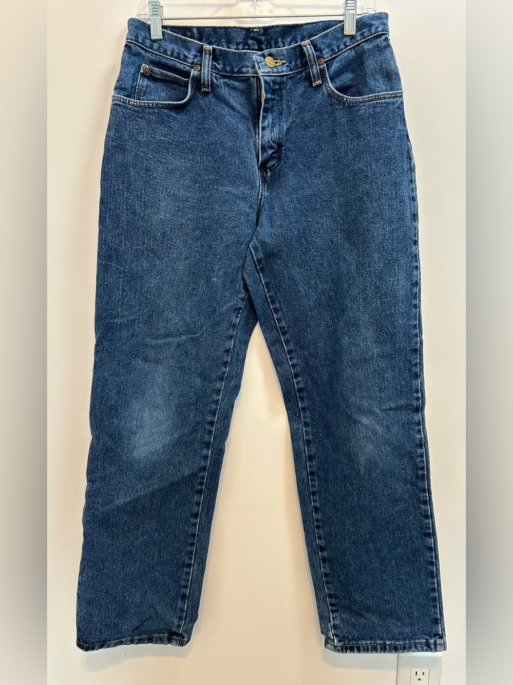 Vintage 100% cotton made in the USA wrangler mom jeans size 6
